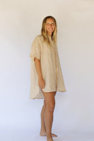 Flow Dress in Sand by Hobo & Hatch, alternate view