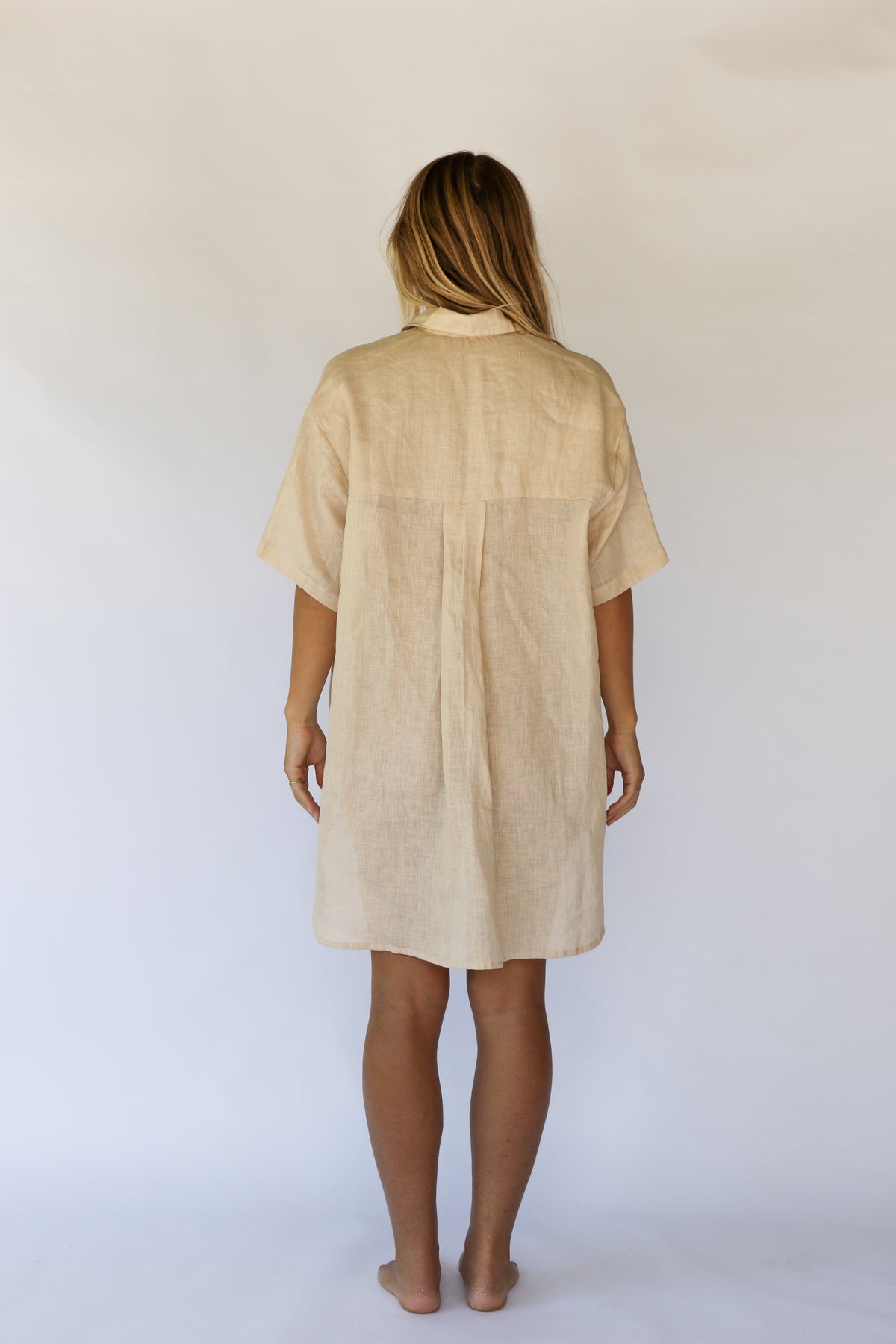 Flow Dress in Sand by Hobo & Hatch, alternate view