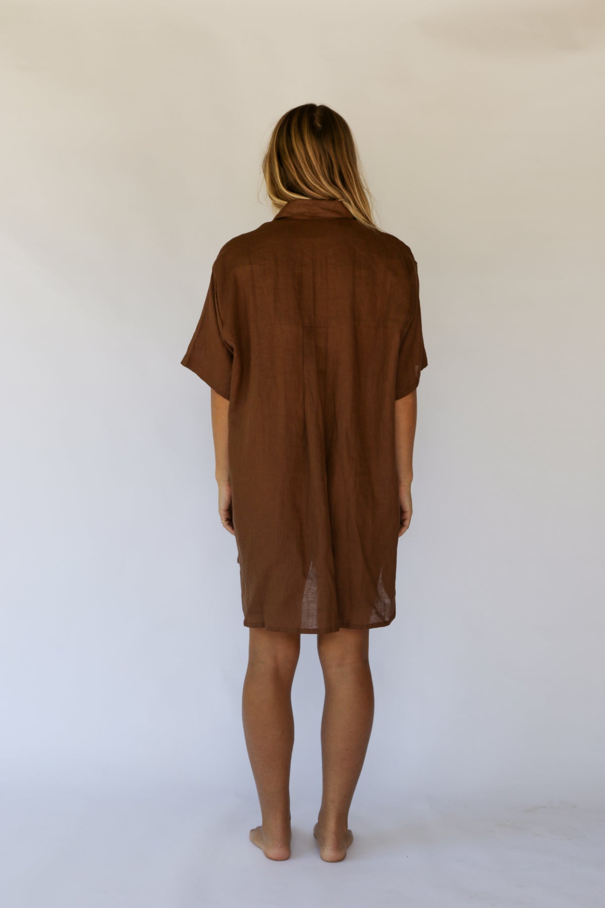 Flow Dress in Cocoa by Hobo & Hatch, alternate view