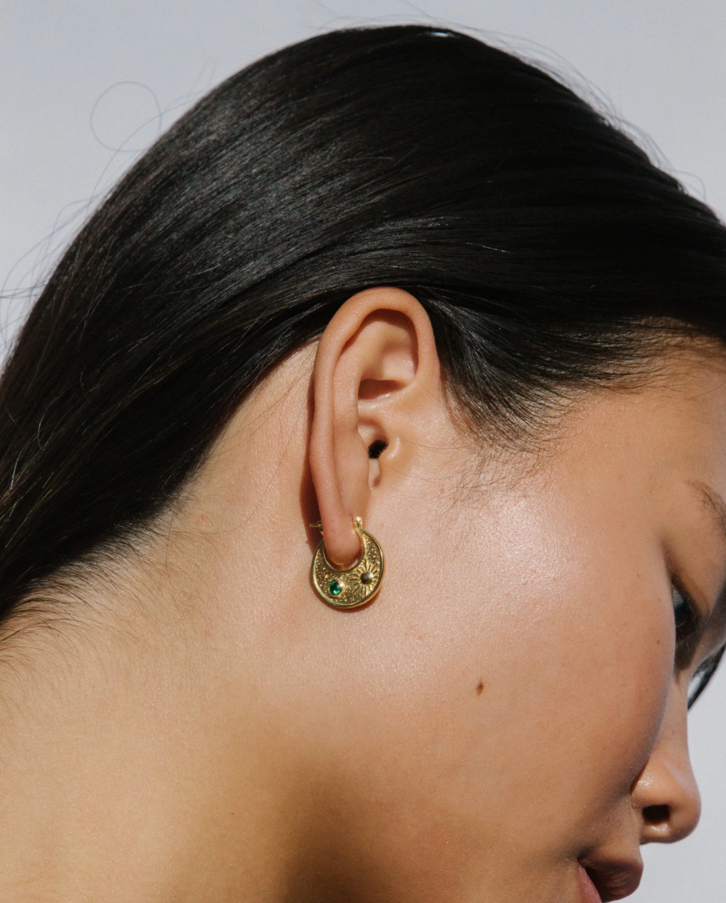 Selene Statement Hoops by Hobo & Hatch