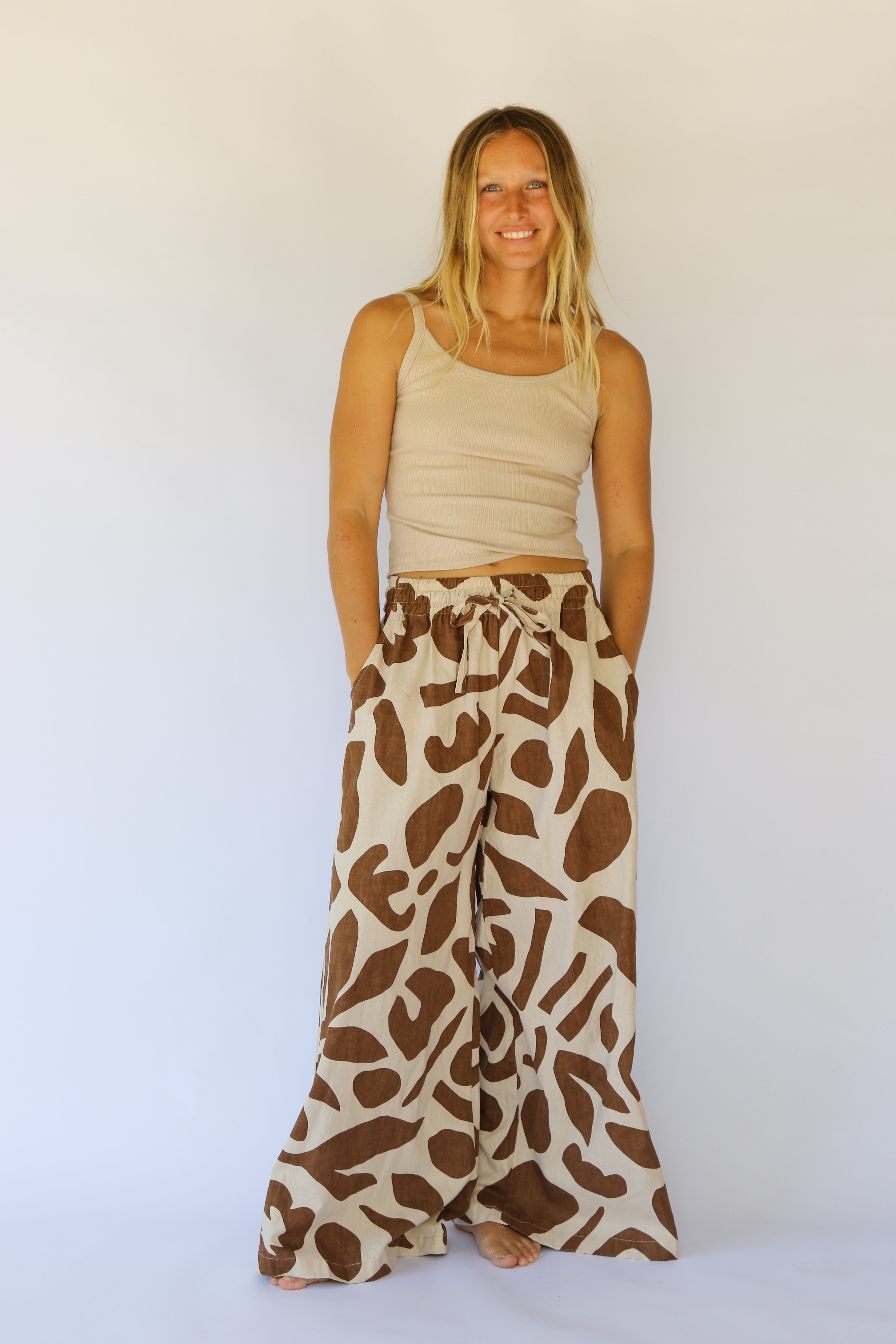 Flow Trouser in Nalu Print