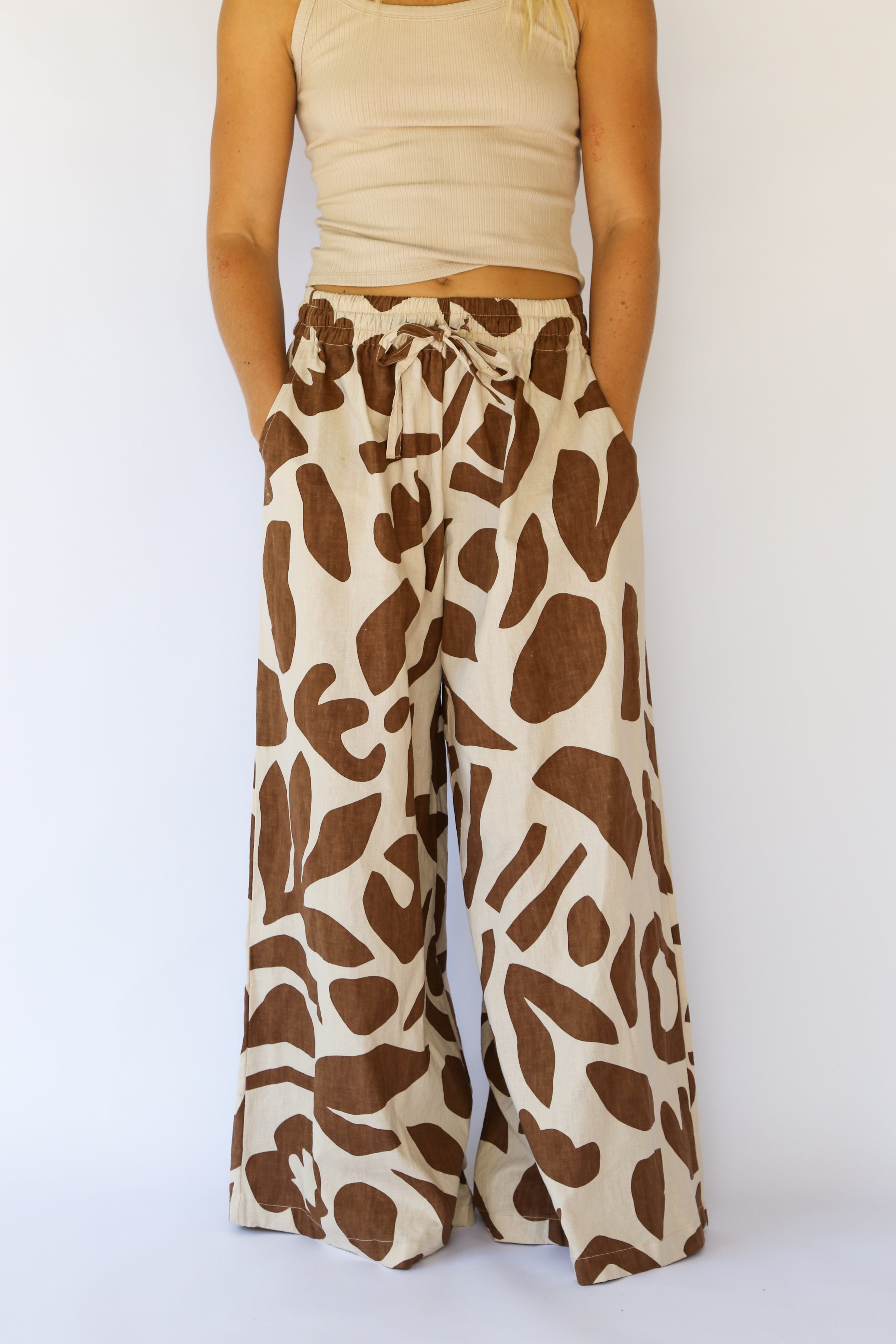 Flow Trouser in Nalu Print