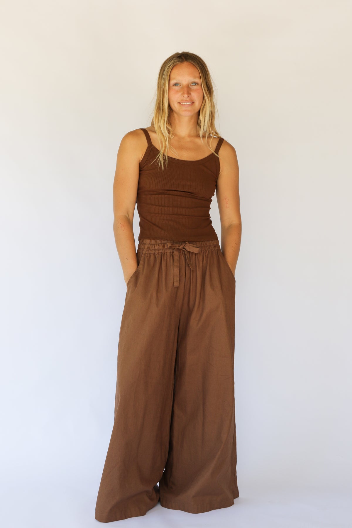 Flow Trouser in Cocoa