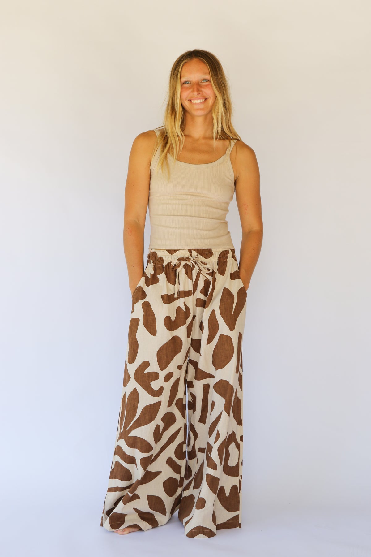 Flow Trouser in Nalu Print